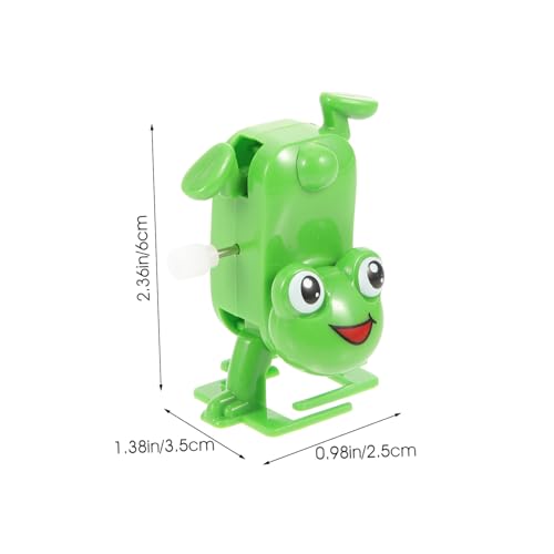 CLISPEED 4 Stück Teiliges Aufziehspielzeug Kleine Froschfiguren aus Robustem Kunststoff Rückenfreundlich und Sicher für Geschenk und Indoor Kinderspielzeug Ab Jahren CLISPEED 4 Stück Teiliges Aufziehspielzeug Kleine Froschfiguren aus Robustem Kunststoff Rückenfreundlich und Sicher für Geschenk und Indoor Kinderspielzeug Ab Jahren von CLISPEED