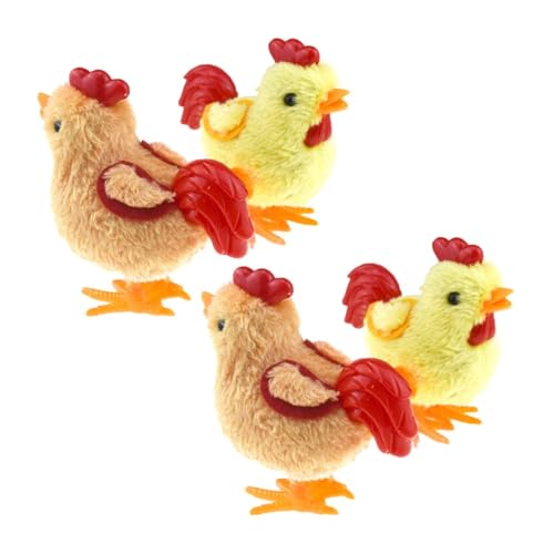CLISPEED 4 Stück Teiliges Aufziehspielzeug Plüschküken Wind Up Huhn Modell mit Beweglichen Beinen Langlebiges Kuscheltier für Kleinkinder Bunte Zufallsfarben Fördert Zufällige Farbe CLISPEED 4 Stück Teiliges Aufziehspielzeug Plüschküken Wind Up Huhn Modell mit Beweglichen Beinen Langlebiges Kuscheltier für Kleinkinder Bunte Zufallsfarben Fördert Zufällige Farbe von CLISPEED
