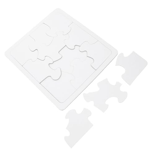 CLISPEED 4 Stück Teiliges Blanko Puzzle aus Papier für Sicher mit Abgerundeten Kanten DIY und Bastelset Geeignet für Buntstifte Marker Wasser und Ölbasierte Farben Pädagogisch Kreativ CLISPEED 4 Stück Teiliges Blanko Puzzle aus Papier für Sicher mit Abgerundeten Kanten DIY und Bastelset Geeignet für Buntstifte Marker Wasser und Ölbasierte Farben Pädagogisch Kreativ von CLISPEED