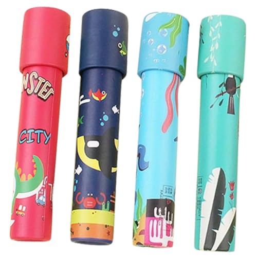 CLISPEED 4 Stück Teiliges Farbenspiel für Lustiges Lernspielzeug mit Drehbarem Design Fördert Visuelle Wahrnehmung und Kreativität Mittlere für Jungen und Mädchen von CLISPEED