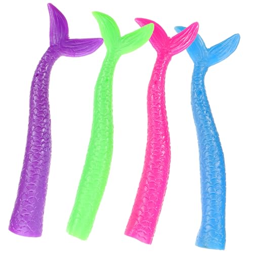 CLISPEED 4 Stück Teiliges Fingerpuppen Meerjungfrau für Weiches Waschbares Lernspielzeug für Kleinkinder Jahre Fördert Kreativität und Sensorische Entwicklung Zufällige Zufällige Farbe CLISPEED 4 Stück Teiliges Fingerpuppen Meerjungfrau für Weiches Waschbares Lernspielzeug für Kleinkinder Jahre Fördert Kreativität und Sensorische Entwicklung Zufällige Zufällige Farbe von CLISPEED