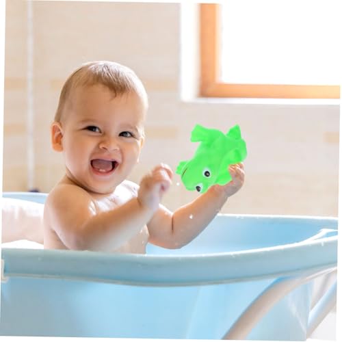 CLISPEED 4 Stück Teiliges Frosch Badespielzeug für Badewannenspielzeug Langlebige Badefiguren aus Fördert Eltern Junge Mädchen Interaktion für Badewanne und Dusche CLISPEED 4 Stück Teiliges Frosch Badespielzeug für Badewannenspielzeug Langlebige Badefiguren aus Fördert Eltern Junge Mädchen Interaktion für Badewanne und Dusche von CLISPEED
