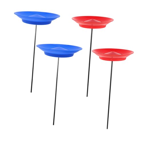 CLISPEED 4 Stück Teiliges Jonglier mit Kleinen Kunststoff Spinning Plates und Sticks Leicht Robust Anfängerfreundlich für Zirkus Karneval Clown Auftritte und Trainingsspaß für Erwachsene CLISPEED 4 Stück Teiliges Jonglier mit Kleinen Kunststoff Spinning Plates und Sticks Leicht Robust Anfängerfreundlich für Zirkus Karneval Clown Auftritte und Trainingsspaß für Erwachsene von CLISPEED