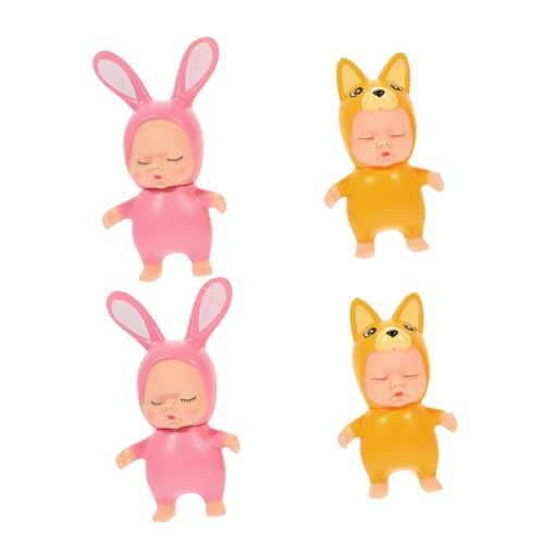 CLISPEED 4 Stück Teiliges Kuchenornament Niedliche Figuren Multifunktionale Torten Deko für Geburtstag Partyraum Shower Farbenfrohe Essbare Kuchendekoration CLISPEED 4 Stück Teiliges Kuchenornament Niedliche Figuren Multifunktionale Torten Deko für Geburtstag Partyraum Shower Farbenfrohe Essbare Kuchendekoration von CLISPEED