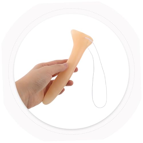 CLISPEED 4 Stück Teiliges Lange Fake Nasen aus Elastischem PVC Lustige Halloween Cosplay Requisiten Wiederverwendbar Leicht zu Reinigen Bequemes Kostümzubehör für Karneval und Party von CLISPEED