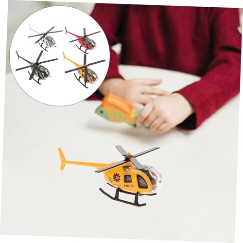 CLISPEED 4 Stück Teiliges Metall Hubschrauber Modellset Flugzeug Deko für Zuhause Rustikal Robust Sicher Kreative Flugzeug Figuren Geschenk Jungen Mädchen CLISPEED 4 Stück Teiliges Metall Hubschrauber Modellset Flugzeug Deko für Zuhause Rustikal Robust Sicher Kreative Flugzeug Figuren Geschenk Jungen Mädchen von CLISPEED