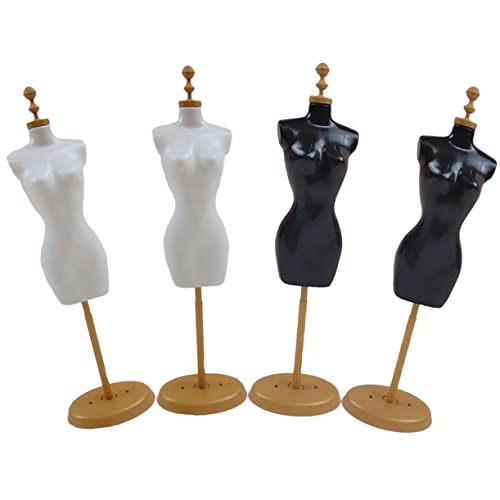 CLISPEED 4 Stück Teiliges Mini Kleiderständer aus Hohe Mini Schaufensterpuppen für Puppenkleidung Schmuck und Accessoire Dekoration Vielseitig als Puppenbekleidungsdisplay und Miniaturdeko CLISPEED 4 Stück Teiliges Mini Kleiderständer aus Hohe Mini Schaufensterpuppen für Puppenkleidung Schmuck und Accessoire Dekoration Vielseitig als Puppenbekleidungsdisplay und Miniaturdeko von CLISPEED
