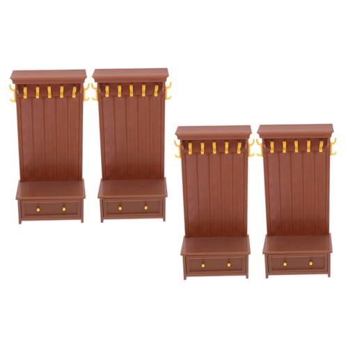 CLISPEED 4stücke Puppenhausregal Mit Miniatur-bücherregal Puppenhausschrank Mini-Schrank Lagerschrank Winzige Möbel Puppenhaus-dekorationszubehör Ornament Für Puppenhaus CLISPEED 4stücke Puppenhausregal Mit Miniatur-bücherregal Puppenhausschrank Mini-Schrank Lagerschrank Winzige Möbel Puppenhaus-dekorationszubehör Ornament Für Puppenhaus von CLISPEED