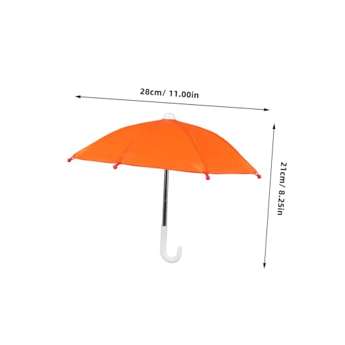 CLISPEED 4 Stück Teiliges Miniatur Regenschirm für Puppen Faltbare Mini Schirme aus Edelstahl und Realistisch Gestaltete Puppenhaus deko in Gelb und Orange CLISPEED 4 Stück Teiliges Miniatur Regenschirm für Puppen Faltbare Mini Schirme aus Edelstahl und Realistisch Gestaltete Puppenhaus deko in Gelb und Orange von CLISPEED