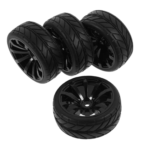 CLISPEED 4 Stück Teiliges Rc Auto Kunststoff Rad Felgen aus Sicherem Kunststoff und Gummi für Ferngesteuerte Autos Langlebig und Realistisch für DIY Zubehör CLISPEED 4 Stück Teiliges Rc Auto Kunststoff Rad Felgen aus Sicherem Kunststoff und Gummi für Ferngesteuerte Autos Langlebig und Realistisch für DIY Zubehör von CLISPEED