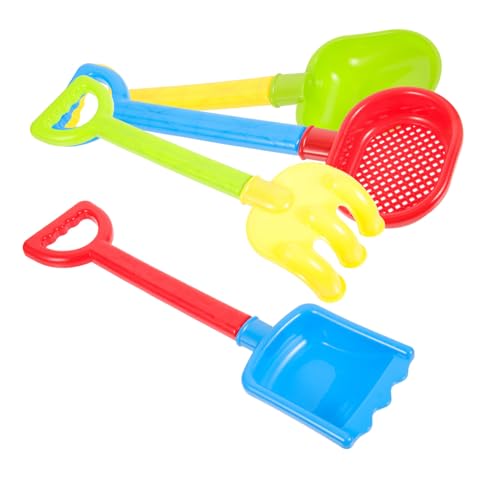 CLISPEED 4 Stück Teiliges Sandspielzeug Große Sandschaufeln für Strandspielzeug zum Sandgraben und Sandformen Fördern Feinmotorik und Koordination für Outdoor Strandpartys Zufällige Farbe CLISPEED 4 Stück Teiliges Sandspielzeug Große Sandschaufeln für Strandspielzeug zum Sandgraben und Sandformen Fördern Feinmotorik und Koordination für Outdoor Strandpartys Zufällige Farbe von CLISPEED