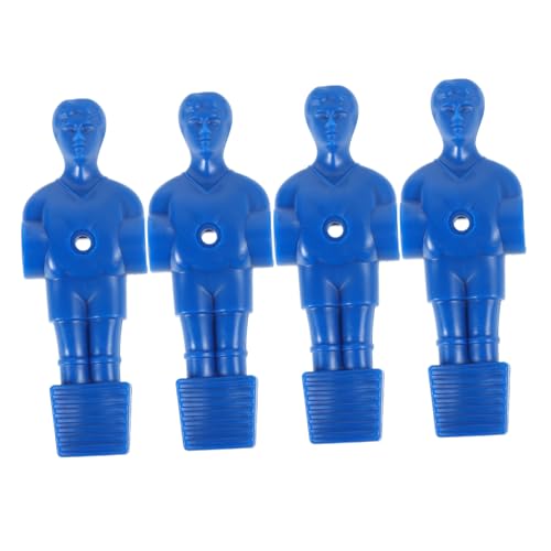 CLISPEED 4 Stück Teiliges Tischfußball Spieler Ersatzteile aus Robustem Kunststoff Kompakte Fußballmänner mit Wechselbaren Stabile Montage für Langlebiges Tischkicker Zubehör von CLISPEED