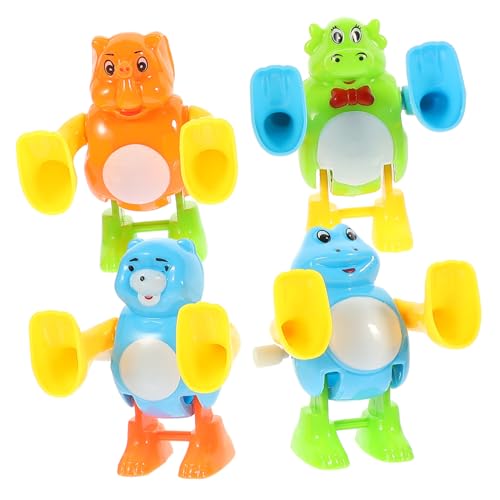 CLISPEED 4 Stück Teiliges Tragbare Bunte Aufziehspielzeuge aus Kreative Cartoon Designs Einfache Handhabung Dekoratives für Jungen und Mädchen Fördert Frühkindliches Lernen und Eltern CLISPEED 4 Stück Teiliges Tragbare Bunte Aufziehspielzeuge aus Kreative Cartoon Designs Einfache Handhabung Dekoratives für Jungen und Mädchen Fördert Frühkindliches Lernen und Eltern von CLISPEED