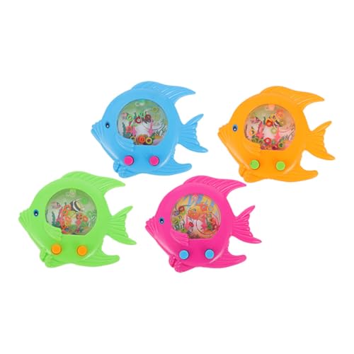 CLISPEED 4 Stück Teiliges Wasserring Spielzeugset Handheld Fischform Wasserspielzeug für Garten und Pool Sicher und Langlebig Fördert Aktives und Kreativität Zufällige Zufällige Farbe CLISPEED 4 Stück Teiliges Wasserring Spielzeugset Handheld Fischform Wasserspielzeug für Garten und Pool Sicher und Langlebig Fördert Aktives und Kreativität Zufällige Zufällige Farbe von CLISPEED