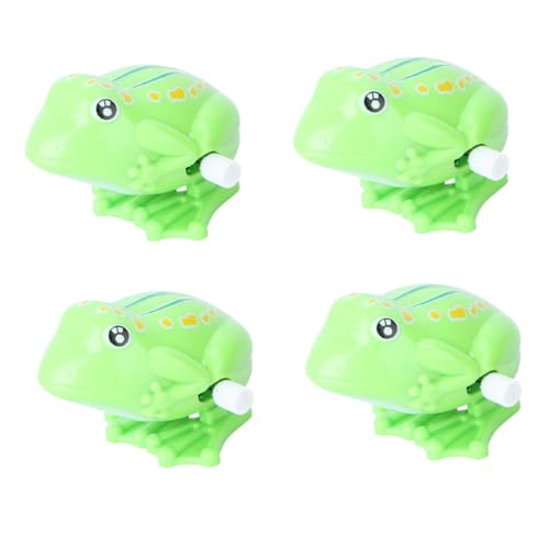 CLISPEED 4 Stück Teiliges Wind Up Frosch Lustige Hüpfende Tierfiguren aus Sicherem Material Pädagogisch für Jungen und Mädchen Fördert Tiererkennung und Spielspaß CLISPEED 4 Stück Teiliges Wind Up Frosch Lustige Hüpfende Tierfiguren aus Sicherem Material Pädagogisch für Jungen und Mädchen Fördert Tiererkennung und Spielspaß von CLISPEED
