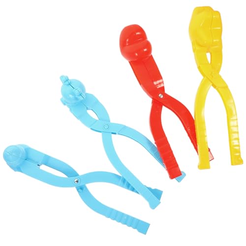 CLISPEED 4 Stück Teiliges mit Ergonomischem Griff Schneeballformer für Einfach zu Bedienen Kreative Schnee und Sandspielzeuge für Winteraktivitäten im Freien CLISPEED 4 Stück Teiliges mit Ergonomischem Griff Schneeballformer für Einfach zu Bedienen Kreative Schnee und Sandspielzeuge für Winteraktivitäten im Freien von CLISPEED