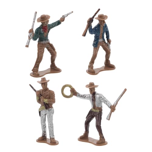 CLISPEED 4 Stück Western-Cowboy-Modell Mini Westen Party Thema Cowboy-Modellstatue Cowboy-Modell, Sammlerstück Cowboy-Spielzeugfigur Cowboy-Figur zum Sammeln Cowboy-Dekofigur Plastik CLISPEED 4 Stück Western-Cowboy-Modell Mini Westen Party Thema Cowboy-Modellstatue Cowboy-Modell, Sammlerstück Cowboy-Spielzeugfigur Cowboy-Figur zum Sammeln Cowboy-Dekofigur Plastik von CLISPEED