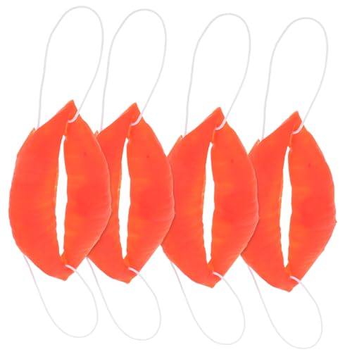 CLISPEED 4 Stück Wurst -Mund -Requisiten Streich groß Party Halloween-Masse Bindung LED lustiger roter Lippenmund Halloween-Requisite rote Lippen Mundstützen Rotlippen-Mund-Cosplay Plastik CLISPEED 4 Stück Wurst -Mund -Requisiten Streich groß Party Halloween-Masse Bindung LED lustiger roter Lippenmund Halloween-Requisite rote Lippen Mundstützen Rotlippen-Mund-Cosplay Plastik von CLISPEED