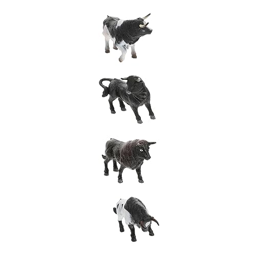 CLISPEED 4 Stück Yak-modellspielzeug Kalb Figur Bullenspielzeug Kuhspielzeug Für Miniatur-simulationskuh Kühe Wild Modellkuh Kleine Stierfiguren Plüsch Hörner Plastik CLISPEED 4 Stück Yak-modellspielzeug Kalb Figur Bullenspielzeug Kuhspielzeug Für Miniatur-simulationskuh Kühe Wild Modellkuh Kleine Stierfiguren Plüsch Hörner Plastik von CLISPEED