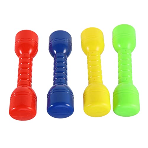 CLISPEED 4 Stücke Ergonomische Plastik Hanteln für Farbige Trainingsgeräte für Fitness und Koordination für Kindergarten und Morgensport CLISPEED 4 Stücke Ergonomische Plastik Hanteln für Farbige Trainingsgeräte für Fitness und Koordination für Kindergarten und Morgensport von CLISPEED