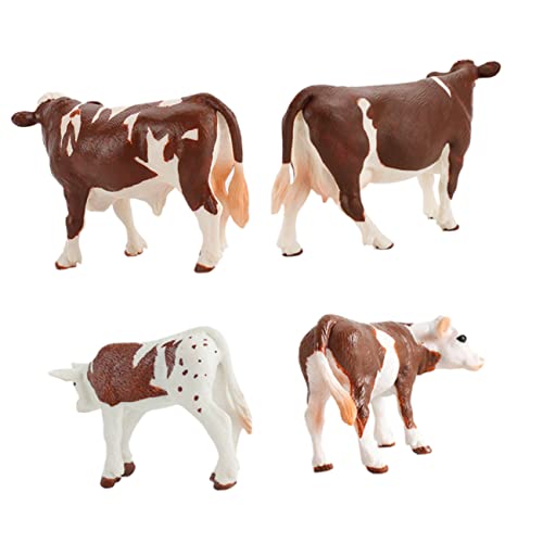 CLISPEED 4 Stücke Kuhanzug-Modell geschirrset Farm Animals Set Pädagogisches für Pädagogisches Set Kuhmodell Kinderspielzeug Kuh Anzug PVC Weiß CLISPEED 4 Stücke Kuhanzug-Modell geschirrset Farm Animals Set Pädagogisches für Pädagogisches Set Kuhmodell Kinderspielzeug Kuh Anzug PVC Weiß von CLISPEED