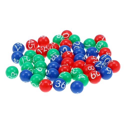 CLISPEED 49 Stück Lotterieball Lustig Ball Für Verlosungsspiel Groß Farbe Zahlenbälle Zahlen-Bingo-Kugel Party Kugeln Mit Zahlen Zeichnung Tombola-bälle 1-50 Farbig Erwachsene Hohl Plastik CLISPEED 49 Stück Lotterieball Lustig Ball Für Verlosungsspiel Groß Farbe Zahlenbälle Zahlen-Bingo-Kugel Party Kugeln Mit Zahlen Zeichnung Tombola-bälle 1-50 Farbig Erwachsene Hohl Plastik von CLISPEED