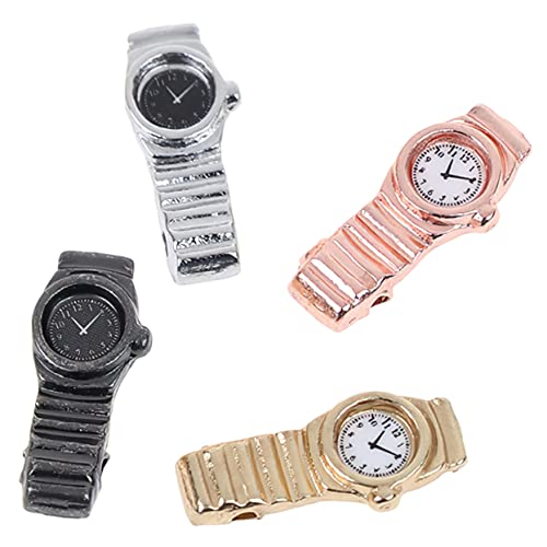 CLISPEED 4Stücke Charms für Puppenhaus Dekoration Teiliges für DIY Miniaturmöbel und Kreative Bastelprojekte Lebendig und Langlebig Perfektes von CLISPEED