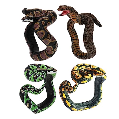 CLISPEED 4Stücke Kunstschlangen Armbänder Kreative Schlangenspielzeuge für Halloween Karneval und Kostümpartys Lustige Streiche und Dekoration für Spaß und Lehrmittel CLISPEED 4Stücke Kunstschlangen Armbänder Kreative Schlangenspielzeuge für Halloween Karneval und Kostümpartys Lustige Streiche und Dekoration für Spaß und Lehrmittel von CLISPEED