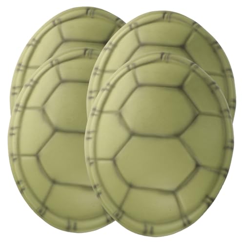 CLISPEED 4stücke Schildkrötenpanzer Requisiten Für Halloween-kostüme Für Mädchen Cosplay Und Bühnenaufführungen Leicht Und Zu Tragen von CLISPEED