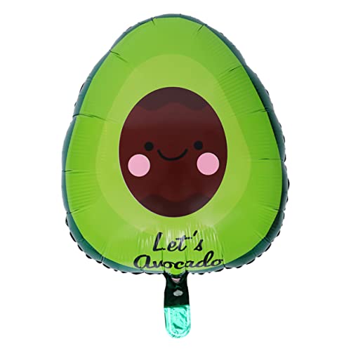 CLISPEED 5 Stück Avocado Muster Folienballons Mylar Helium Ballons für Geburtstagsfeiern Party Dekorationen und Wiederverwendbar und Langlebig für Kreative Anlässe CLISPEED 5 Stück Avocado Muster Folienballons Mylar Helium Ballons für Geburtstagsfeiern Party Dekorationen und Wiederverwendbar und Langlebig für Kreative Anlässe von CLISPEED