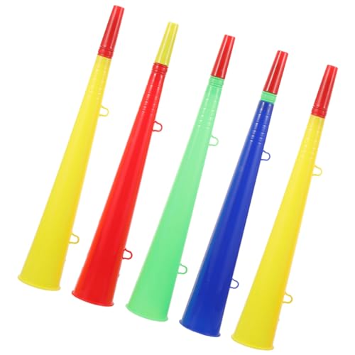 CLISPEED 5 Stück Lautsprecher aus Kunststoff Hupe für Sportveranstaltung Noisemaker Abschluss sportlich stadion horn leuchtendes Wildhorn Trompete Musikspielzeug Plastik CLISPEED 5 Stück Lautsprecher aus Kunststoff Hupe für Sportveranstaltung Noisemaker Abschluss sportlich stadion horn leuchtendes Wildhorn Trompete Musikspielzeug Plastik von CLISPEED