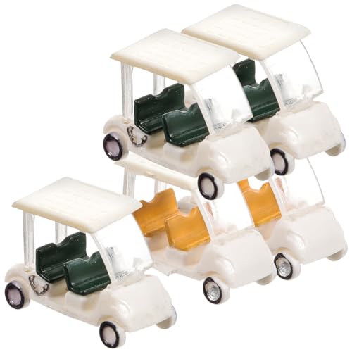 CLISPEED 5 Stück Mini Golf Cart Modelle Realistische Figuren für Mikrolandschaften DIY für Kreativität und Motorischen Fähigkeiten Zufällige Farbe CLISPEED 5 Stück Mini Golf Cart Modelle Realistische Figuren für Mikrolandschaften DIY für Kreativität und Motorischen Fähigkeiten Zufällige Farbe von CLISPEED