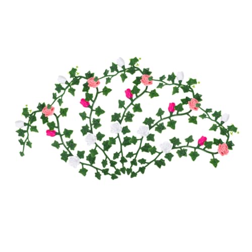 CLISPEED 5 Stück Mini -gartenmodell Grün Miniatur Klein Fälschung Künstlich Puppe Mini-blumenranken- Mini- -hausdekorationen Mini-rebenmodell Mini-blumenrankenmodell PVC von CLISPEED
