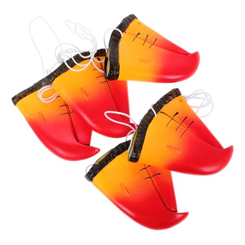 CLISPEED 5 Stück Papageien-Nasenstütze Cosplay-Zubehör Schnabelpapagei Papageienkostüm Vogel für Erwachsene Halloween- kleine Papageiennase tragbare Requisiten Leistungsqualitäten Vinyl CLISPEED 5 Stück Papageien-Nasenstütze Cosplay-Zubehör Schnabelpapagei Papageienkostüm Vogel für Erwachsene Halloween- kleine Papageiennase tragbare Requisiten Leistungsqualitäten Vinyl von CLISPEED