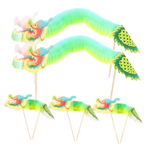 CLISPEED 5 Stück Teiliges Chinesisches Neujahrs Drachen Deko aus Papier Leichte Handliche DIY Photo Requisite Festliche Frühlingsfest Partydekoration Kreatives für Freunde CLISPEED 5 Stück Teiliges Chinesisches Neujahrs Drachen Deko aus Papier Leichte Handliche DIY Photo Requisite Festliche Frühlingsfest Partydekoration Kreatives für Freunde von CLISPEED