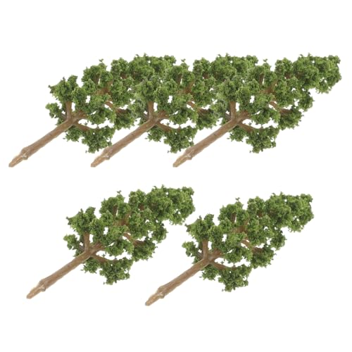 CLISPEED 5 Stück Teiliges DIY Miniatur Landschaftsbäume Realistische Sandtisch Dekoration für Architektur Diorama Basteln von CLISPEED