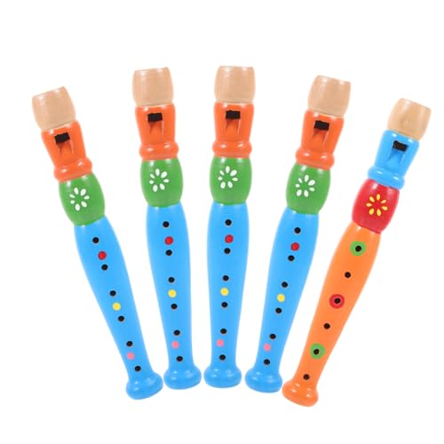 CLISPEED 5 Stück Teiliges Holz Blockflöten Lerninstrument Leichtes Musikinstrument für Anfänger Musikunterricht und Früherziehungsspielzeug CLISPEED 5 Stück Teiliges Holz Blockflöten Lerninstrument Leichtes Musikinstrument für Anfänger Musikunterricht und Früherziehungsspielzeug von CLISPEED