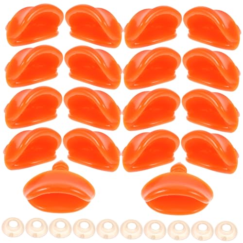 CLISPEED 50 Stück Kleiner Entenschnabel Münder für Stofftiere Entenschnabel zum Basteln Sicherheitsschnäbel für Handwerk Mundspielzeug DIT-Mund Mund-Kit Spielzeugmund Orange CLISPEED 50 Stück Kleiner Entenschnabel Münder für Stofftiere Entenschnabel zum Basteln Sicherheitsschnäbel für Handwerk Mundspielzeug DIT-Mund Mund-Kit Spielzeugmund Orange von CLISPEED