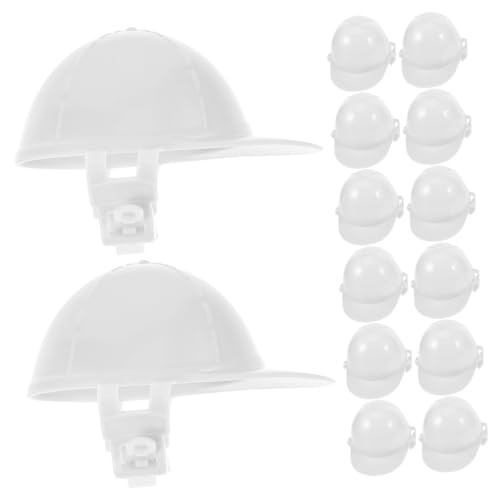 CLISPEED 50 Stück Mini Kunststoff Sicherheitshelme Weiß Mini Bauhelm Dekoration für Puppen Haustierhut Zubehör Robust und Vielseitig für Party Outdoor und DIY Bastelbedarf CLISPEED 50 Stück Mini Kunststoff Sicherheitshelme Weiß Mini Bauhelm Dekoration für Puppen Haustierhut Zubehör Robust und Vielseitig für Party Outdoor und DIY Bastelbedarf von CLISPEED