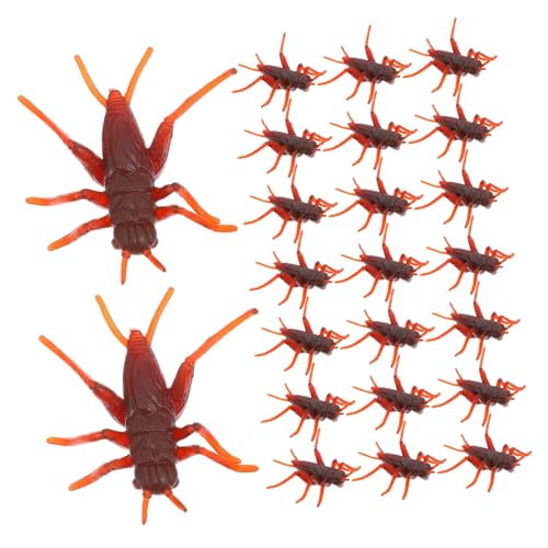 CLISPEED 50 Stück Simulation Insektenmodell Cricket- Simulieren Falsch Klein Spielzeuggrillen Simulations-Cricket-Requisiten Streichspielzeug Cricket-streich-stütze Kaffee Plastik CLISPEED 50 Stück Simulation Insektenmodell Cricket- Simulieren Falsch Klein Spielzeuggrillen Simulations-Cricket-Requisiten Streichspielzeug Cricket-streich-stütze Kaffee Plastik von CLISPEED