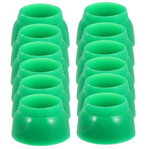 CLISPEED 50 Stück Spielplatz Kunststoff Mutternkappen Kinderfreundliche Schraubenschutzkappen mit Glatten Kanten Schnelle Montage Sicherer Bolzenschutz für Kinderspielgeräte von CLISPEED