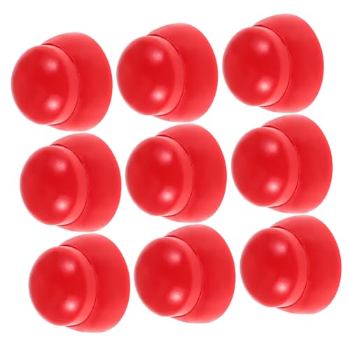 CLISPEED 50 Stück Spielplatz Schraubenschutzkappen aus Stoßabsorbierendem Kunststoff Rot Sicherer Bolzenschutz für Kinderspielgeräte Wie Rutschen und Schaukeln zur Unfallverhütung und CLISPEED 50 Stück Spielplatz Schraubenschutzkappen aus Stoßabsorbierendem Kunststoff Rot Sicherer Bolzenschutz für Kinderspielgeräte Wie Rutschen und Schaukeln zur Unfallverhütung und von CLISPEED