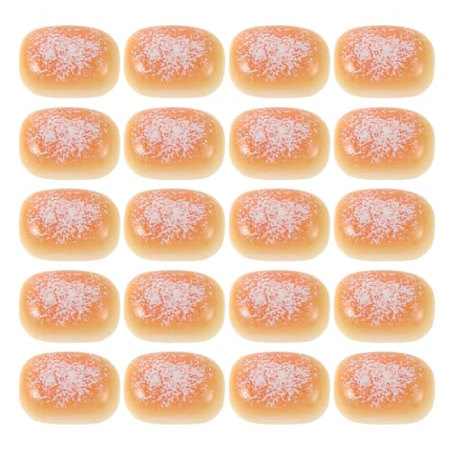 CLISPEED 50 Stück Teiliges Miniatur-Brot aus Resin Realistisch Gestaltete Kokos-Brot Nachbildung Langlebige Mini-küchendekoration Vielseitige DIY Bastelaccessoires für Mini Food und Dessert CLISPEED 50 Stück Teiliges Miniatur-Brot aus Resin Realistisch Gestaltete Kokos-Brot Nachbildung Langlebige Mini-küchendekoration Vielseitige DIY Bastelaccessoires für Mini Food und Dessert von CLISPEED