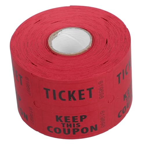 CLISPEED 500 Stück Raffle Tickets für Veranstaltungen Partys Fundraiser und Belohnungen Nummeriert mit Perforierten Kanten Kompakte für Konzerte und Festivals CLISPEED 500 Stück Raffle Tickets für Veranstaltungen Partys Fundraiser und Belohnungen Nummeriert mit Perforierten Kanten Kompakte für Konzerte und Festivals von CLISPEED