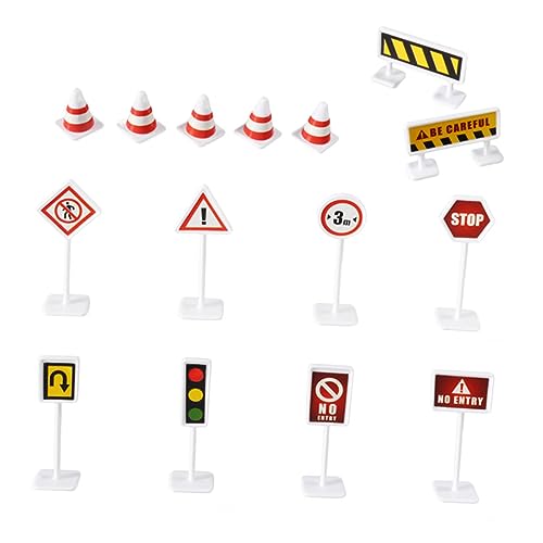 CLISPEED 6 Sätze Verkehrszeichen Straßenverkehr Lernspielzeug Verkehrsschilder Modell DIY Straßensperren für Früherziehung Motorikförderung und Hand Auge koordination CLISPEED 6 Sätze Verkehrszeichen Straßenverkehr Lernspielzeug Verkehrsschilder Modell DIY Straßensperren für Früherziehung Motorikförderung und Hand Auge koordination von CLISPEED