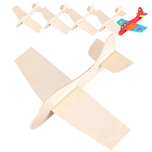 CLISPEED 6 Stück Holzflugzeug Modell Teiliges DIY Bausatz für Malen und Basteln Fördert Kreativität und Geduld Sicher mit Abgerundeten Kanten Perfektes für Geburtstage und Feste CLISPEED 6 Stück Holzflugzeug Modell Teiliges DIY Bausatz für Malen und Basteln Fördert Kreativität und Geduld Sicher mit Abgerundeten Kanten Perfektes für Geburtstage und Feste von CLISPEED