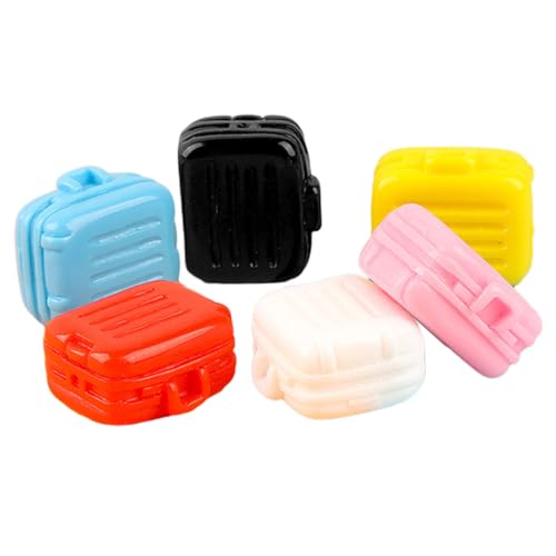 CLISPEED 6 Stück Koffer Ornamente Mini-Koffer Miniatur-Gepäckkoffer Koffer für Puppenhäuser Puppenhaus-Miniatur-Koffer Mini Dollhouse Koffer Spielzeugkoffer Koffer Miniatur Plastik CLISPEED 6 Stück Koffer Ornamente Mini-Koffer Miniatur-Gepäckkoffer Koffer für Puppenhäuser Puppenhaus-Miniatur-Koffer Mini Dollhouse Koffer Spielzeugkoffer Koffer Miniatur Plastik von CLISPEED