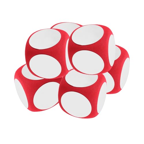 CLISPEED 6 Stück Leere Schaumstoffwürfel Spielwürfel Werkzeug große Schaumwürfel Würfel abwischen Bildungsspielzeug weiße Würfel Brett für Schäumt Würfel Schaumstoffwürfel zum Selbermachen CLISPEED 6 Stück Leere Schaumstoffwürfel Spielwürfel Werkzeug große Schaumwürfel Würfel abwischen Bildungsspielzeug weiße Würfel Brett für Schäumt Würfel Schaumstoffwürfel zum Selbermachen von CLISPEED