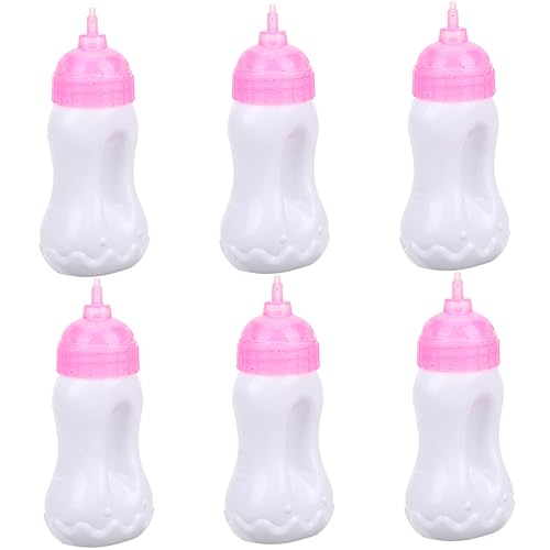 CLISPEED 6 Stück Mini Flaschenspielzeug Puppenflasche Babyflaschen Realistische Kindermilchflasche Kleine Saugflasche Gefälschte Saugflasche Simulationsflasche Spielzeugpuppen CLISPEED 6 Stück Mini Flaschenspielzeug Puppenflasche Babyflaschen Realistische Kindermilchflasche Kleine Saugflasche Gefälschte Saugflasche Simulationsflasche Spielzeugpuppen von CLISPEED