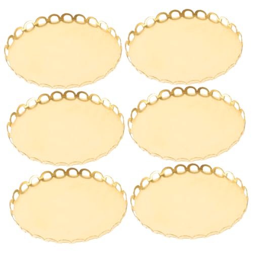 CLISPEED 6 Stück Miniatur Geschirr Teiliges Mini Food Tray Modell für Puppenhaus Zubehör Realistische Deko für Kreative Szenen für Miniaturwelt und Spielzeughäuser CLISPEED 6 Stück Miniatur Geschirr Teiliges Mini Food Tray Modell für Puppenhaus Zubehör Realistische Deko für Kreative Szenen für Miniaturwelt und Spielzeughäuser von CLISPEED